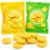 20 Pcs Funny Potato Chip Erasers, 3D Novelty Food Erasers, Take Apart Puzzle Eraser Bulk, Cute Eraser Food for Classroom Prizes, Gifts & Back to School Party Favors