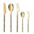 20 Pcs Gold Flatware Set with Wood Handle, 304 Stainless Steel Utensil Set, Mirror Polished Dinnerware Set, Include Dinner Knives Forks Spoons, Service for 4, for Home Dining