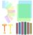 20 Pcs Guided Reading Strips Set Dyslexia Tools for Kids with 4 Sizes Reading Tracker Children’s Reading Guide Strips Teacher Educational Classroom Supplies (Colour Sets)