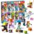 20 Pcs Magnetic People Figures Pretend Playset, Articulated Rotatable Magnet People, Kids Community Helpers STEM Building Toys Compatible with Magnetic Blocks & Tiles, Gift for Boys Girls Ages 6+