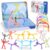 20Pcs Magnetic Travel Toys, Magnets Men for Kids with Portable Metal Box