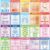 20 PCS Math Posters 14 x 11 Inch Algebra Posters for High School Math Bulletin Board Decorations Educational Mathematics Knowledge Poster for Middle High School Wall Hallway Home Study Room Decor