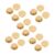 20pcs Micro Rotating Bearing Golden Metal DIY Spinner Shaft