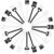 20pcs Mini Keyboard Brush Abs Anti-Static Cleaning Brush Set