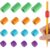 20 Pcs Pencil Weights Handwriting Aid for Children 0.7/0.5/0.35/0.2 oz Adjustable Weight for Kid, Autism, ADHD, Arthritis, Quivers, Tremors, or Fine Motor Skill Disability(Soothing Tones)