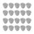 20 Pcs PET Cheerleading Pom Poms, Cheerleading Handheld Fans Sports Hand