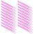 20pcs Plastic Beads Tweezers Straight Tip Purple for Craft