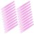 20pcs Plastic Bead Tweezers for Preschoolers Purple