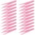 20pcs Plastic Tweezers for Bead Picking and Jewelry Crafts Pink