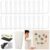 20PCS Rectangle DIY Fridge Magnet Kit,Clear Acrylic Magnets Kit