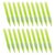 20Pcs Small Mechanical Pencil 0.7MM with Eraser, Green