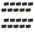 20Pcs Sponge Paint Brush for Painting Staining, Foam Paint Brushes for Acrylics, Staining, Varnishes, Sponge Brushes for for Painting