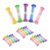 20pcs Tooth Sand Timer 3 Minute Plastic Hourglass for Brushing Teeth