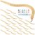 20 Pcs Wooden Snakes Craft Kit, DIY Painting Activity Set for Kids, Includes 12 Colors of Paint and 2 Brushes, Flexible Wood Figures for Creative Art Projects and Imaginative Play, Natural Texture