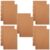 20 Sets Paper Tab Dividers 3×5 Inch Brown for Indexing