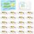 20 Sets STEM Electric Circuit Kit for Kids Age 8-12, Bulk Science Light Bulb Experiments Simple Basic Circuits, Class Projects 2nd 3rd 4th Grade Activities, Classroom Circuit Board Building Kits
