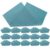20 Sheets Blue Birthday Tissue Paper for Wrapping, DIY Crafts