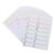 20 Sheets Waterproof Bottle Labels 20 PVC Self-Adhesive Tags