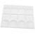 20 Well Watercolor Paint Tray Palette Pallet Acrylic Painting Mixing Plastic Artist Large Square Palette, Large 13×10 Inch Mixing Area, Reusable and Easy Clean, Ideal for Artists and Students(white)