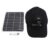20W Solar Panel Hat Monocrystalline High Efficiency Portable Dual USB Type C DC Output for Outdoor Camping Hiking Travel Lightweight ABS Material