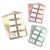 216 Pcs Foil Name Tag Stickers 3×2 Inch, Gold Green Red
