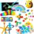 21 Pack Fidget Sensory Toys Set for Kids 3-12, Squishy Fidget Toys for Stress Relief & Travel, Goodie Bag Stuffers, Treasure Box Toys, Classroom Prizes & Party Favors