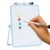 21x28cm Double-Sided Magnetic Board with Stand,Markers,Office&School