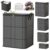 220L Spacious Moving Storage Bin with Reinforced Handles & Zipper, XXL Foldable Fabric Storage Bag for Bedding, Clothes, Quilts, Comforters, Closet Organization & Moving (S: 13.7×9.9×7.9 in,1)