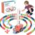 220PCS Domino Train Toy, Auto Stack Educational Kids Game