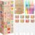 224 Pcs Baby Shower Blocks to Decorate Kit With 98 Wooden Blocks, Wooden Box, 24 Markers, 100 Pattern Templates, Sign, Complete Baby Shower Activity Kit for Gender Reveal Party Decorations