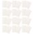 225pcs A5 6 Ring Binder Inserts Grid Paper Refill Pages White