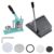 2.28×2.28in Round DIY Badge Pin Button Kit with Cutter & 100pcs Material