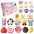 22Pcs Taba Squishy Pack Fidget Toys, Include Squishies Chick, Cat Paws, Hamster, Strawberry ,Doughnut, Sensory Toys for Kids, Classroom Birthday Gifts, Goodie Bag Stress Relief Toys (12big+10small)