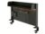 23.6 Inch Clip-on Desktop Organizer Bookshelf with Pegboard, Desk Shelf Organizer, Multipurpose Computer Desk Desktop Bookshelf, Desk Extender Pegboard Clamp, Desktop Display (Black)