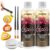 240ml High Glossy Air Dry Clay Glaze, Air Dry Clay Varnish, Clay Sculpture Sealant for Ceramics, Oil Painting, Wood, Air Dry Clay Pottery Waterproof Scratch Resistant Varnish for Clay (60ML X 4Pack)