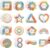 240 Pack Sensory Strips with Two Types of Texture – Textured Stickers (15 Types of Graphics) Anxiety Fidgets for Adults for Anxiety Relief at Office & Classroom Desk