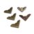 240pcs Antique Brass Iron Book Corner Protectors for Photo Album Scrapbook Journal Decor