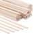 240 Pcs Balsa Wood Sticks 1/8 x 1/8 x 12 Inch Square Dowel Rods Balsa Wood Strips Hardwood Sticks for Crafts DIY Projects Models Making