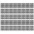 240 Pcs Black White Name Label Stickers Identification Badges Stickers Hello Name Labels for School Gift Labels