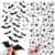 240 Piece Halloween Party Decorations, Fake Bats and Spiders Assortment for Home Party Decorations
