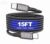 240W USB C to USB C Cable 15Ft,20Gbps USB C to USB C Cable, 4K@60Hz Video