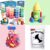 24 Color Air Dry Clay and 1 Big Bag White Air Dry Clay, Modeling Clay for Kids School Art & Craft Project. Refill White Clay for Kids Age 3-12, Boys and Girls Gift