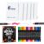 24 Colors Dual Tip Acrylic Paint Markers with White Foam Boards 24×36 Inch