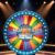 24 Inch 600mm Wall Mount Manual Lucky Prize Spin Wheel, Hanging Fortune Game Spinning Wheel for Carnival, Party, Market Promotion, Trade Show