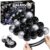 24 Pack Black Grey Galaxy Slime Ball – Stretchy, Non-Sticky, Mess-Free, Stress Relief, and Safe – Toys for Girls and Boys – Classroom Reward, Party Supplies