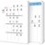 24 Pack Dry Erase Long Division Whiteboard for Kids Teaching Multiplication Double-Sided Cardboard Board Division Chart Portable Math Manipulatives Thickened Whiteboard Educational Tools 12″ x 9″