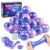 24 Pack Galaxy Slime Balls for Kids – Stretchy, Non-Sticky, Mess-Free Stress Relief Toys for Boys Girls, Party Favors, Classroom Rewards, Goodie Bag Stuffers for Children