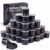 24 Pack Galaxy Slime Kit, Black-Color Sensory Putty, Non-Sticky Safe Slime for Boys & Girls, Stress Relief Toy, Classroom Rewards, Kids Party Favors & Party Supplies