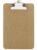 24 Pack, Memo Size Hardboard Clipboard w/Sturdy Spring Clip 9″ x 6