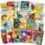 24 Pack Small Coloring Books for Kids Ages 4-8, 2-4 – Bulk Coloring Bundle Classroom Rewards, Prizes, PreK Kindergarten Party Favors with Disney, Nick, More | Mini Activity Books for Boys, Girls